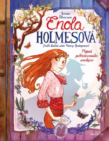 Enola Holmesová - Případ pohřešovaného markýze (komiks) - Serena Blascová, Nancy Springerová