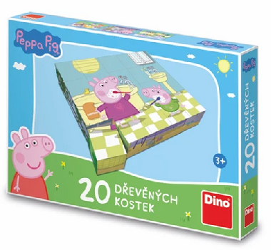 Devn kostky Peppa Pig Vesel den - Dino Toys