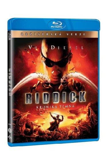 Riddick: Kronika temna Blu-ray (režisérská verze) - neuveden