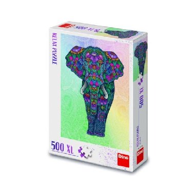 Puzzle XL Slon 500 - Dino Toys