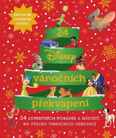 Disney - 24 Disney vánočních překvapení - Walt Disney