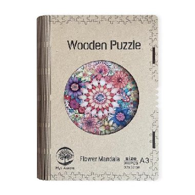 Devn puzzle Flower Mandala A3 - 
