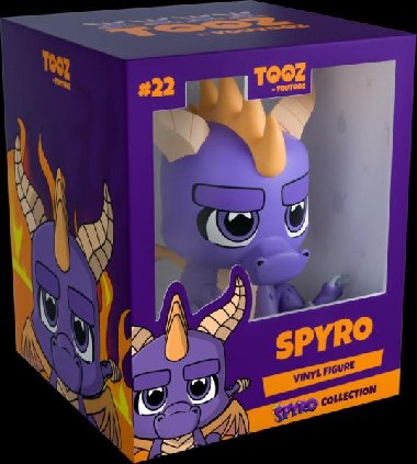 Spyro figurka - Spyro Unimpressed 10 cm (Youtooz) - neuveden