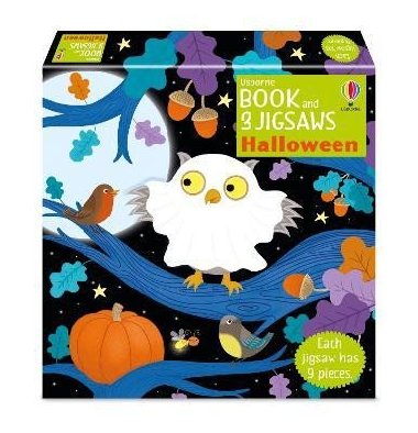 Usborne Book and 3 Jigsaws: Halloween - Rooks Jo