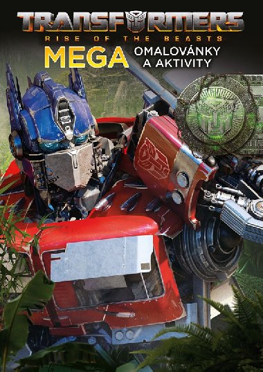 Transformers - Mega omalovánky a aktivity - Egmont
