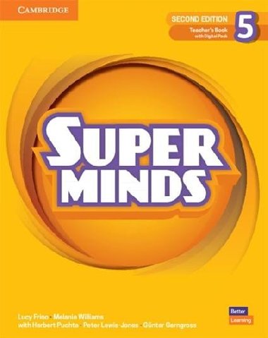Super Minds Level 5 Teacher`s Book with Digital Pack British English, Print/online, 2 Ed - Frino Lucy