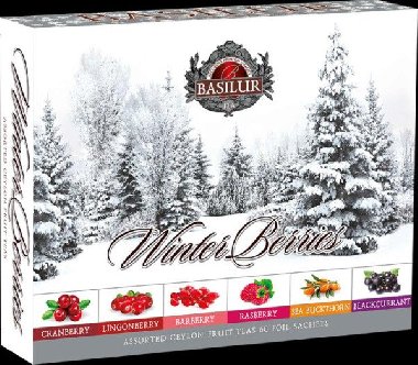 BASILUR Winter Berries 60 sáčků - neuveden