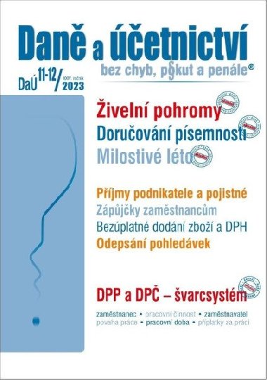Dan a etnictv bez chyb, pokut a penle 11-12/2023 - Martin Drgel; Ivan Machek; Vclav Benda; Antonn Dank; Pavel Novk; Eva S...