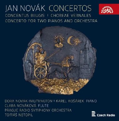 Novák: Koncerty - CD - Nováková Clara