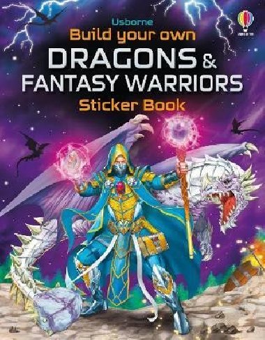 Build Your Own Dragons and Fantasy Warriors Sticker Book - Tudhope Simon