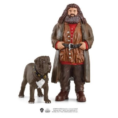 Schleich Harry Potter figurka - Hagrid a Tesák - neuveden