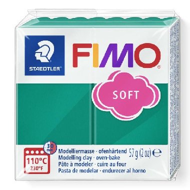 FIMO soft 57g - tmavá zelená - neuveden