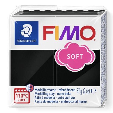 FIMO soft 57g - černá - neuveden