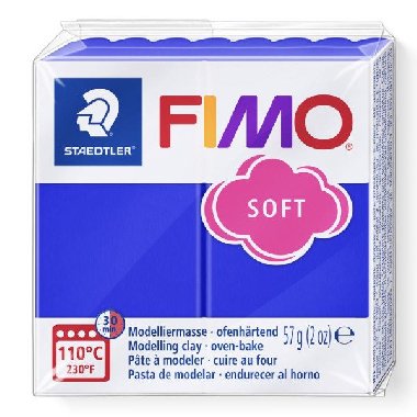 FIMO soft 57g - tmavě modrá - neuveden
