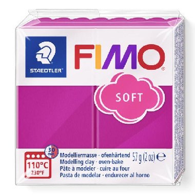 FIMO soft 57g - růžová - neuveden