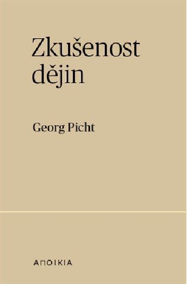Zkuenost djin - Georg Picht