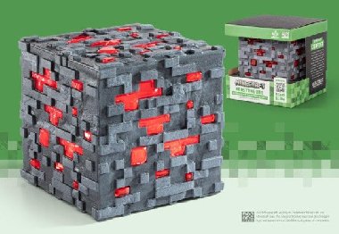 Minecraft replika - Redstone kostka svítící - neuveden