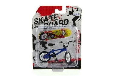 Kolo + skateboard prstový šroubovací - mix druhů - neuveden