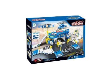 Policejní stanice - hrací set 62 ks - neuveden