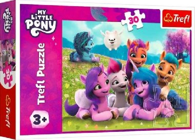 Puzzle My Little Pony: Přátelští poníci 30 dílků - neuveden