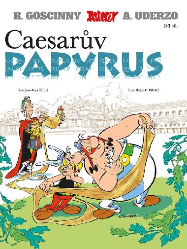 Asterix 36 - Caesarův papyrus - René Goscinny, Albert Uderzo