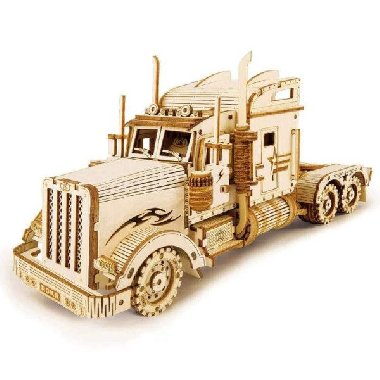 Puzzle 3D Heavy Truck 286 dílků, dřevěné - neuveden
