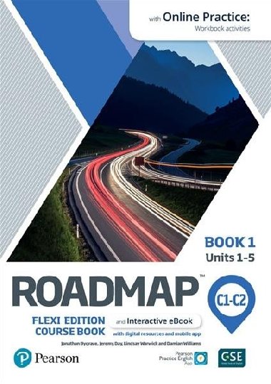 Roadmap C1-C2 Flexi Edition Course Book 1 with eBook and Online Practice Access - Bygrave Jonathan