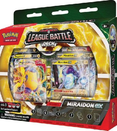 Pokémon TCG: Miraidon ex League Battle Deck - neuveden