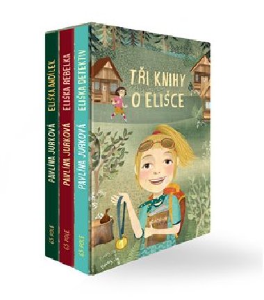 Ti knihy o Elice - BOX - Pavlna Jurkov