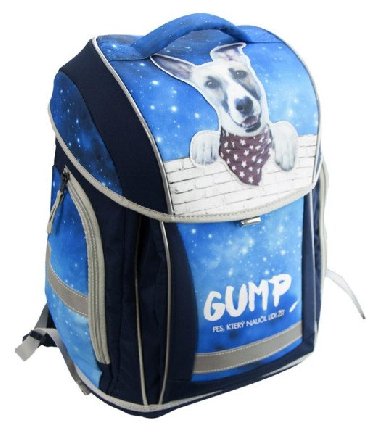 Gump Školní batoh - modrý - neuveden