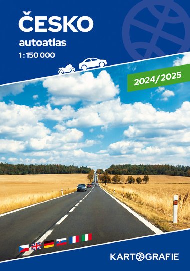 Česko 1:150 000 autoatlas 2024/2025 - Kartografie - Kartografie
