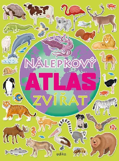 Nálepkový atlas zvířat - Edika