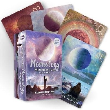 Moonology (TM) Manifestation Oracle: A 48-Card Moon Astrology Oracle Deck and Guidebook - Boland Yasmin