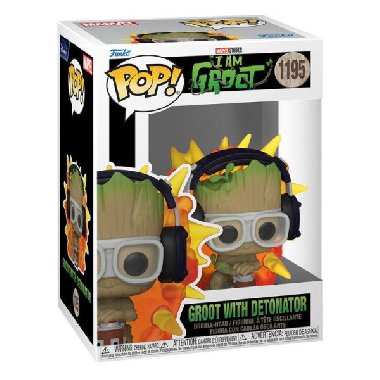 Funko POP Marvel: I Am Groot - Groot w/detonator - neuveden
