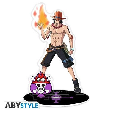 One Piece 2D akrylová figurka - Portgas D. Ace - neuveden