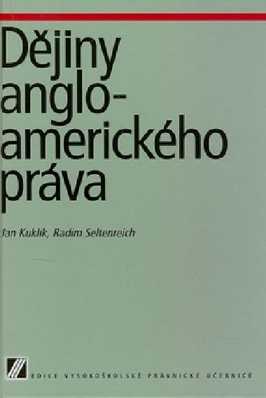 DJINY ANGLO-AMERICKHO PRVA - Jan Kuklk; Radim Seltenreich
