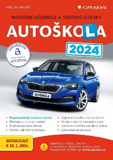 Autokola 2024 - Modern uebnice a testov otzky - Vclav Min; Jan stek