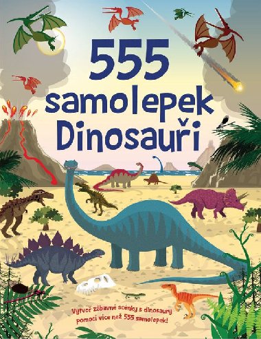 555 samolepek Dinosauři - Svojtka