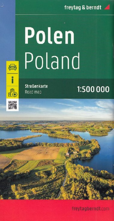 Polsko 1:500 000 mapa Freytag a Berndt - Freytag a Berndt