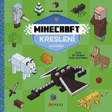 Minecraft kreslen - 3D pixely - CPress