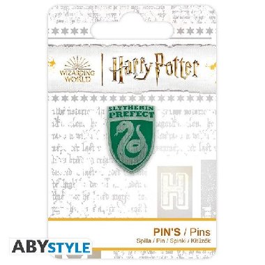 Harry Potter Pin Zmijozel - Prefekt - neuveden