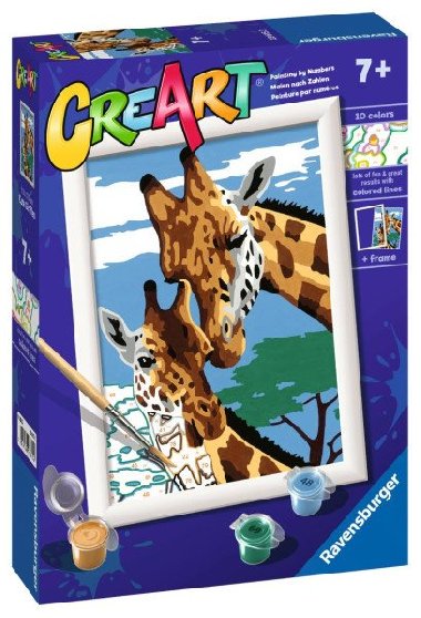 CreArt Roztomilé žirafy - neuveden