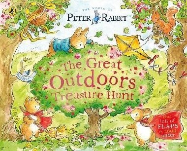 Peter Rabbit: The Great Outdoors Treasure Hunt: A Lift-the-Flap Storybook - Potterová Beatrix