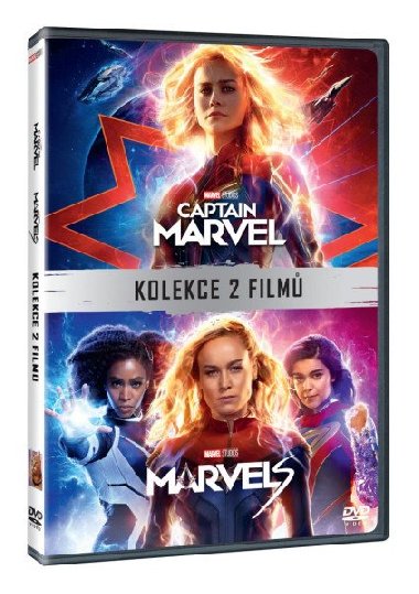 Captain Marvel + Marvels kolekce 2 filmů 2DVD - neuveden