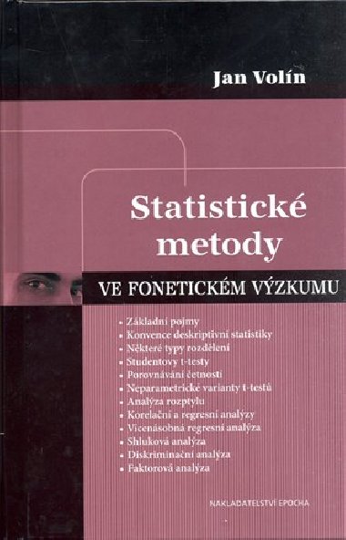 STATISTICK METODY VE FONETICKM VZKUMU - Jan Voln