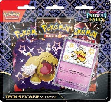 Pokémon TCG: SV4.5 Paldean Fates - Tech Sticker Collection - neuveden