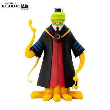 Assassination Classroom figurka - Koro Sensei 20 cm žlutá/zelená - neuveden