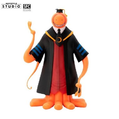Assassination Classroom figurka - Koro Sensei 20 cm oranžová - neuveden