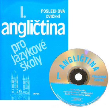 POSLECHOV CVIEN K ANGLITIN PRO S + CD 1. - 