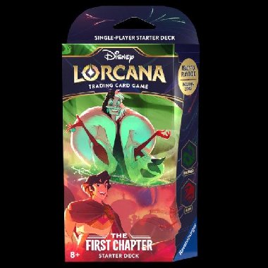 Disney Lorcana: The First Chapter - Starter Deck Emerald & Ruby - neuveden
